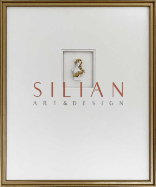 Plaster Statue with Gold Leaf II